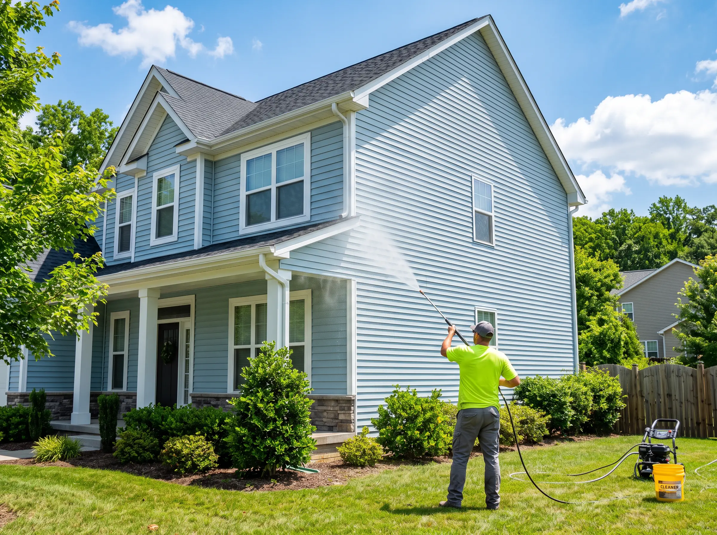 Lawn mowing and maintenance