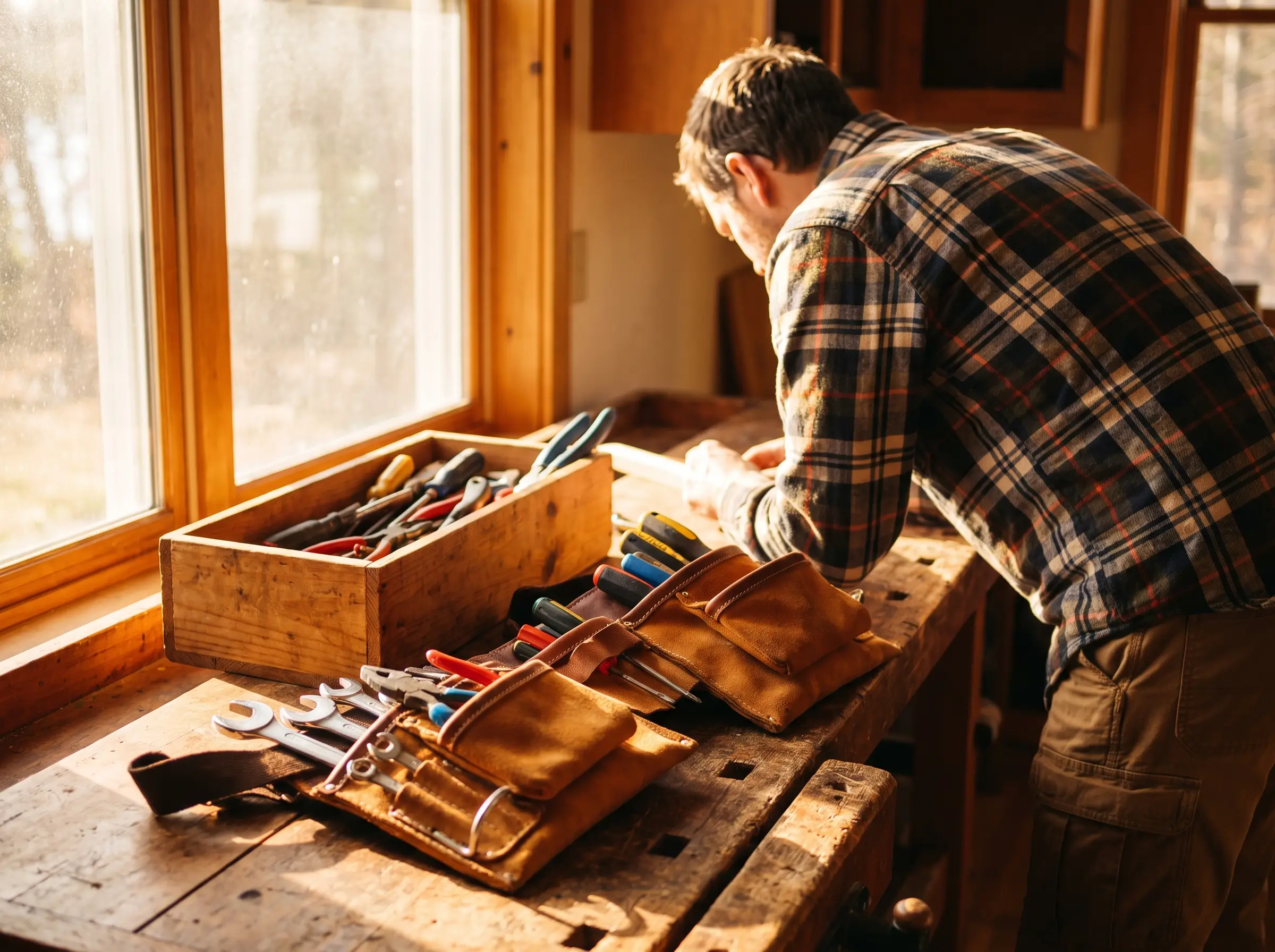 Handyman repair at a commercial property