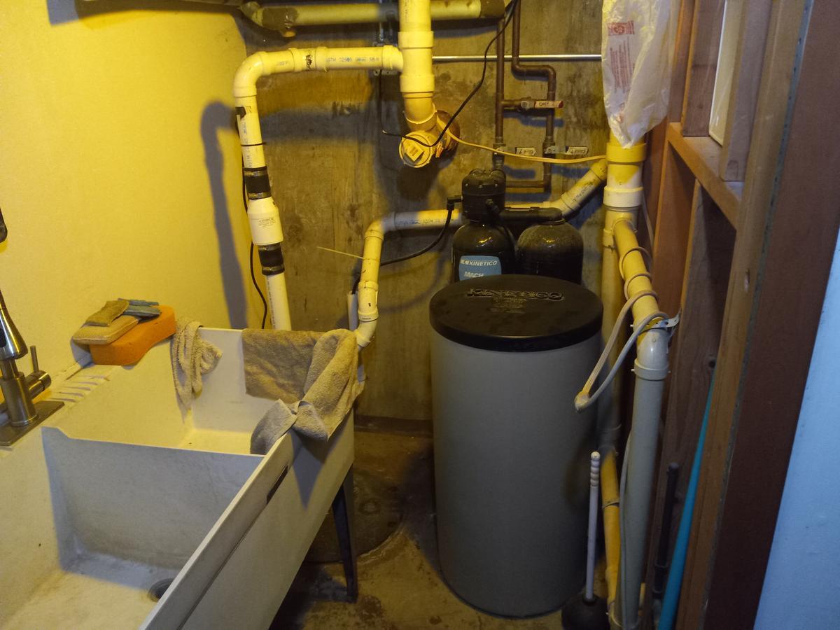 Plumbing new construction work