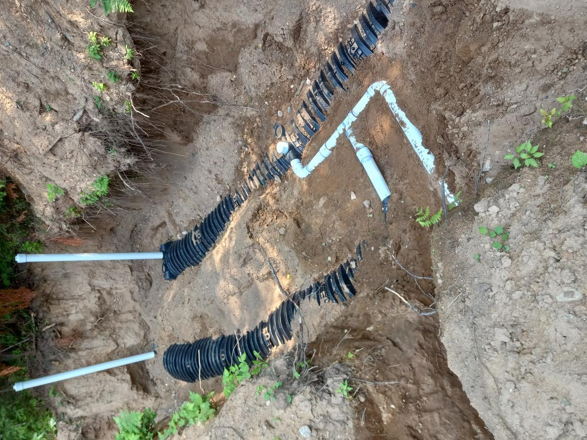 Sewer service and repair work