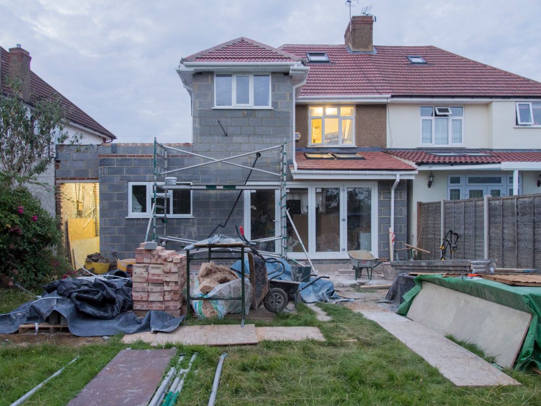 Building addition and structural work in St. Petersburg, FL