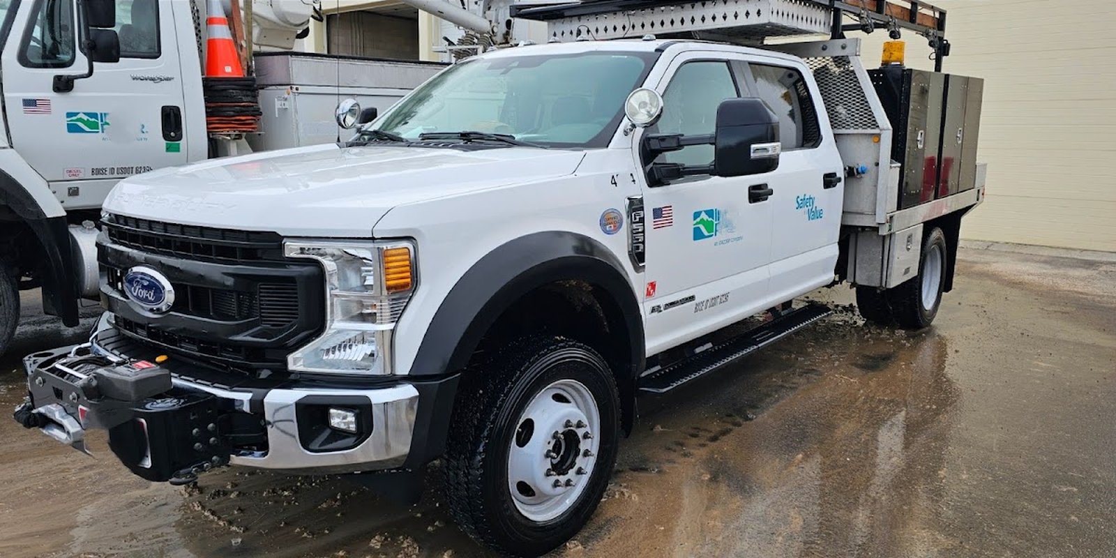 Northwest Commercial Sanitation fleet truck