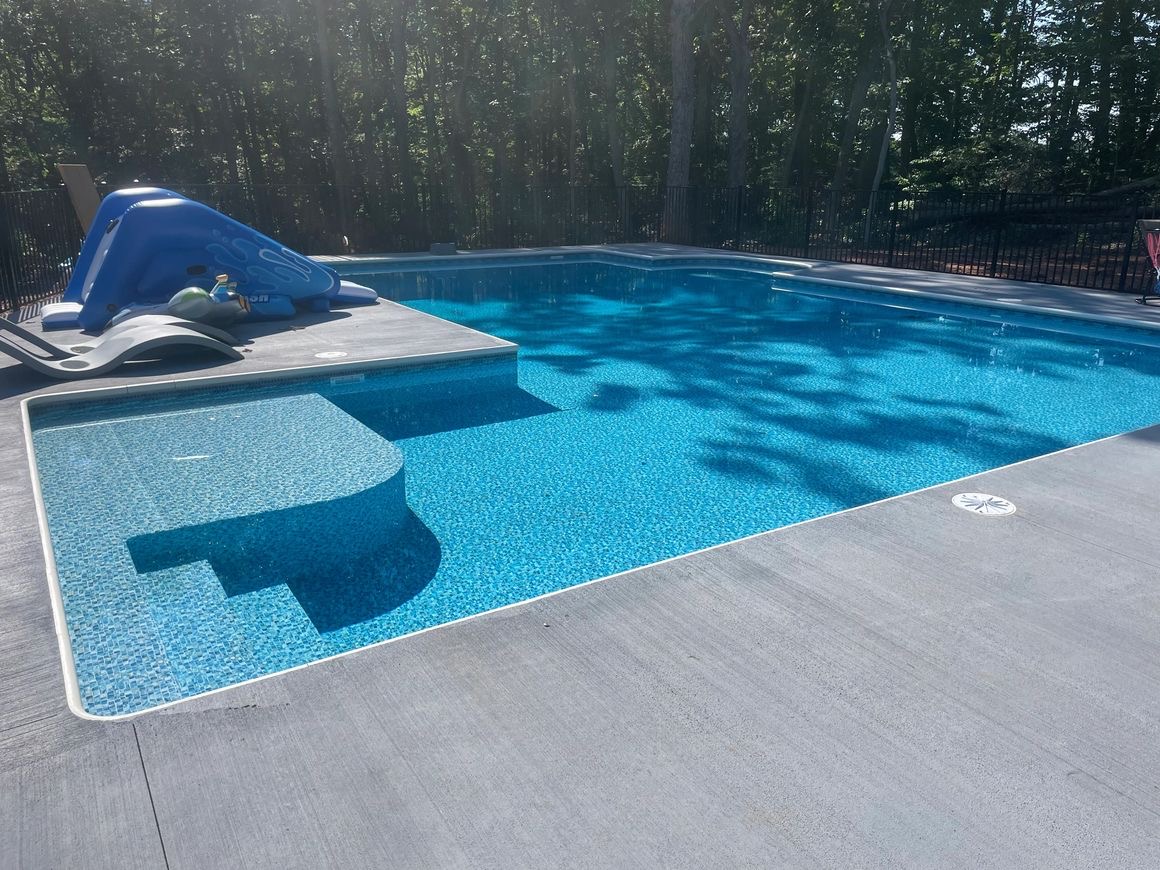 Pool crew on a jobsite