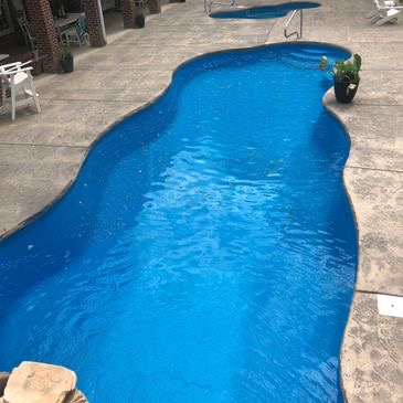 Pool crew on a jobsite