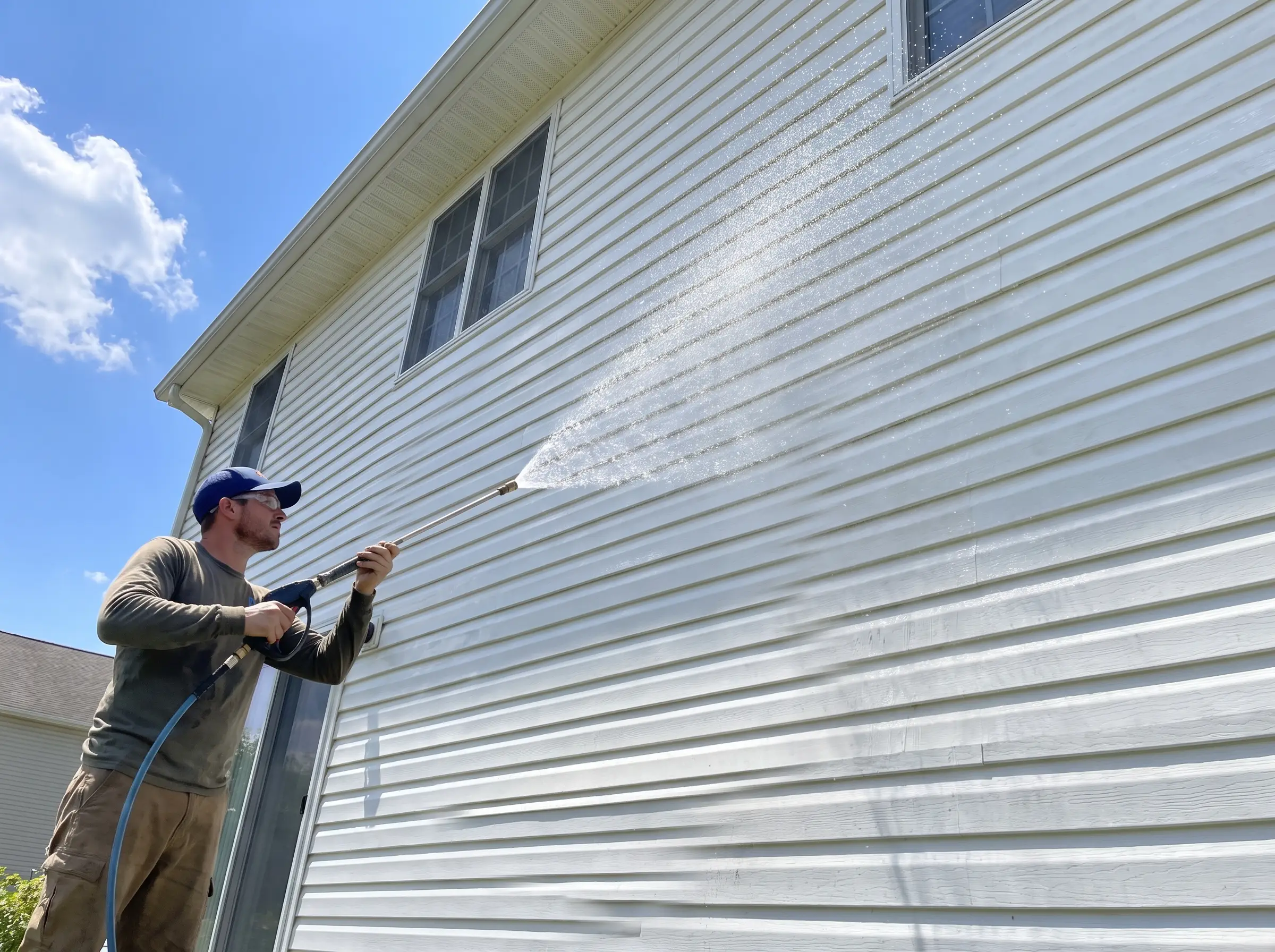 Deck and fence washing