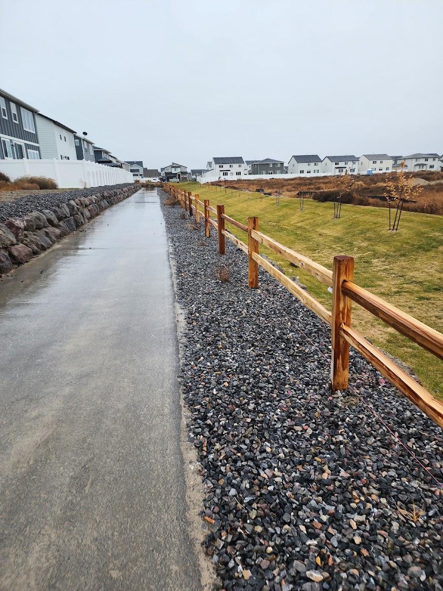 Fence installation