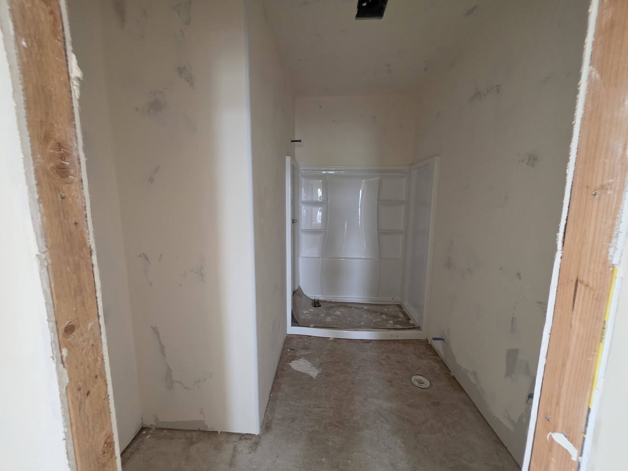 Commercial drywall in progress
