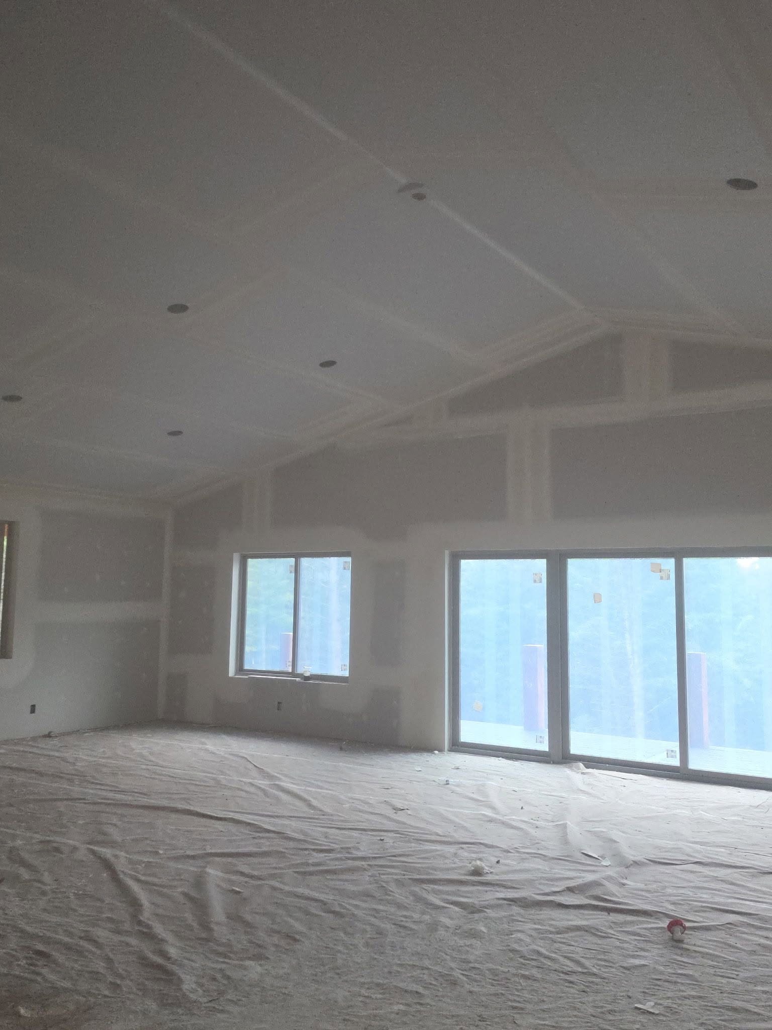 Drywall crew on a jobsite
