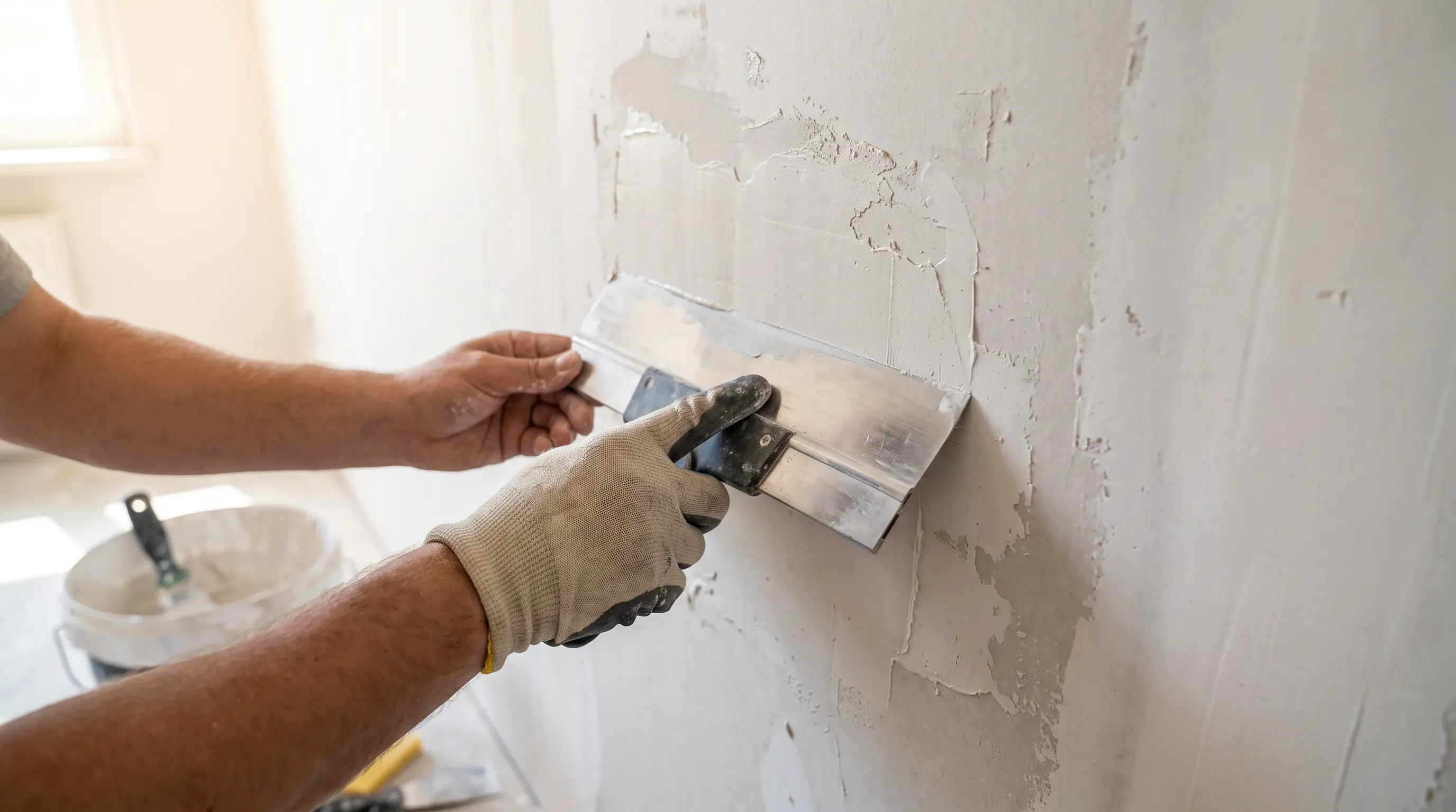 Drywall repair and texture work