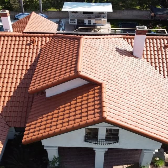 Terracotta tile roof coating