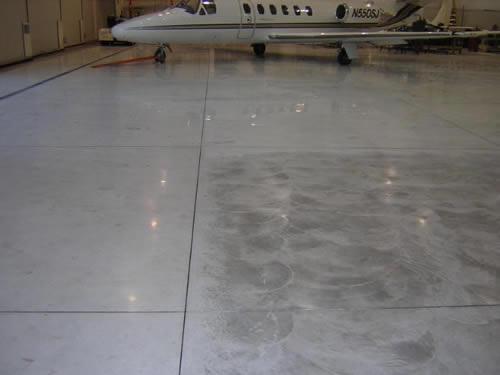 Commercial concrete slab work