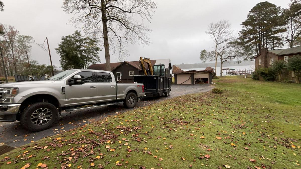 On-site before a demolition job