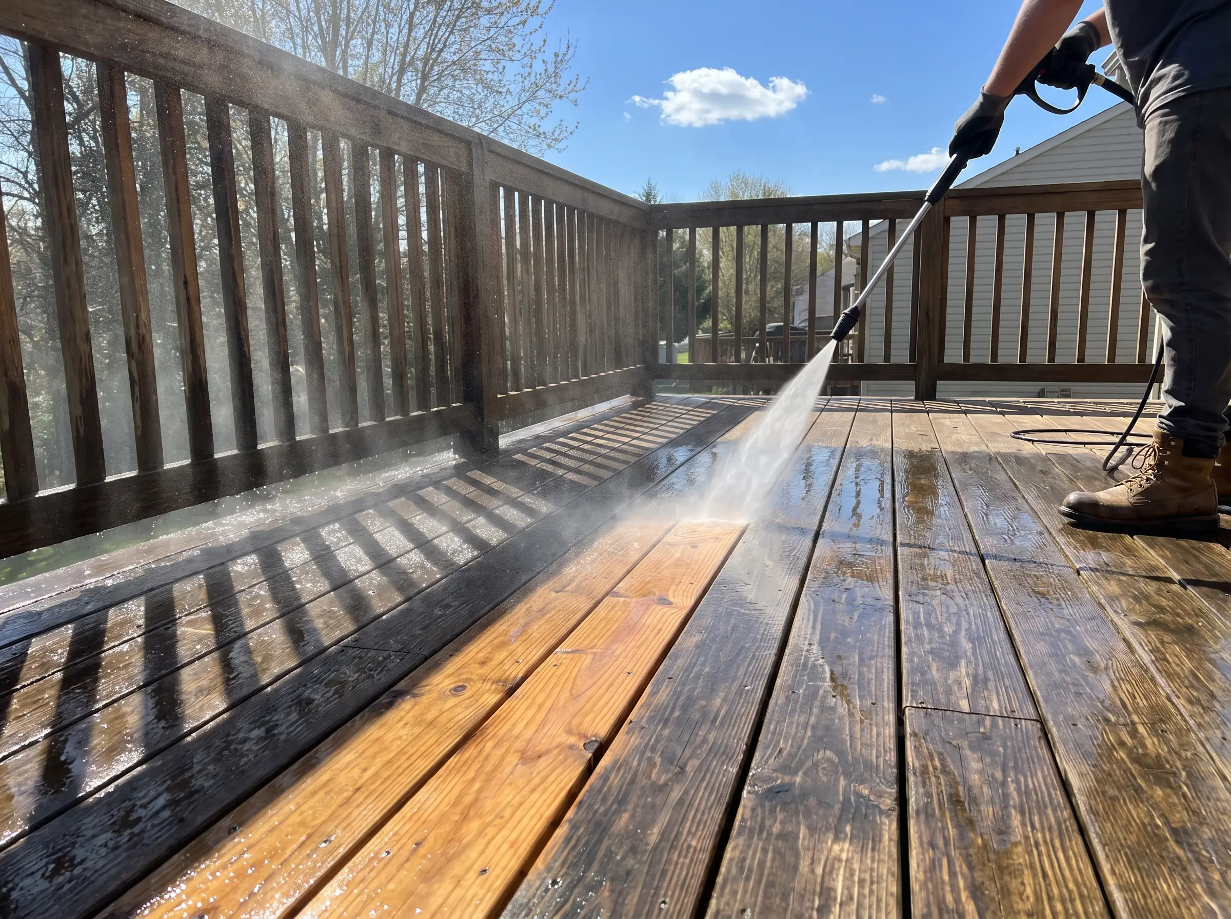 Deck & Fence Washing