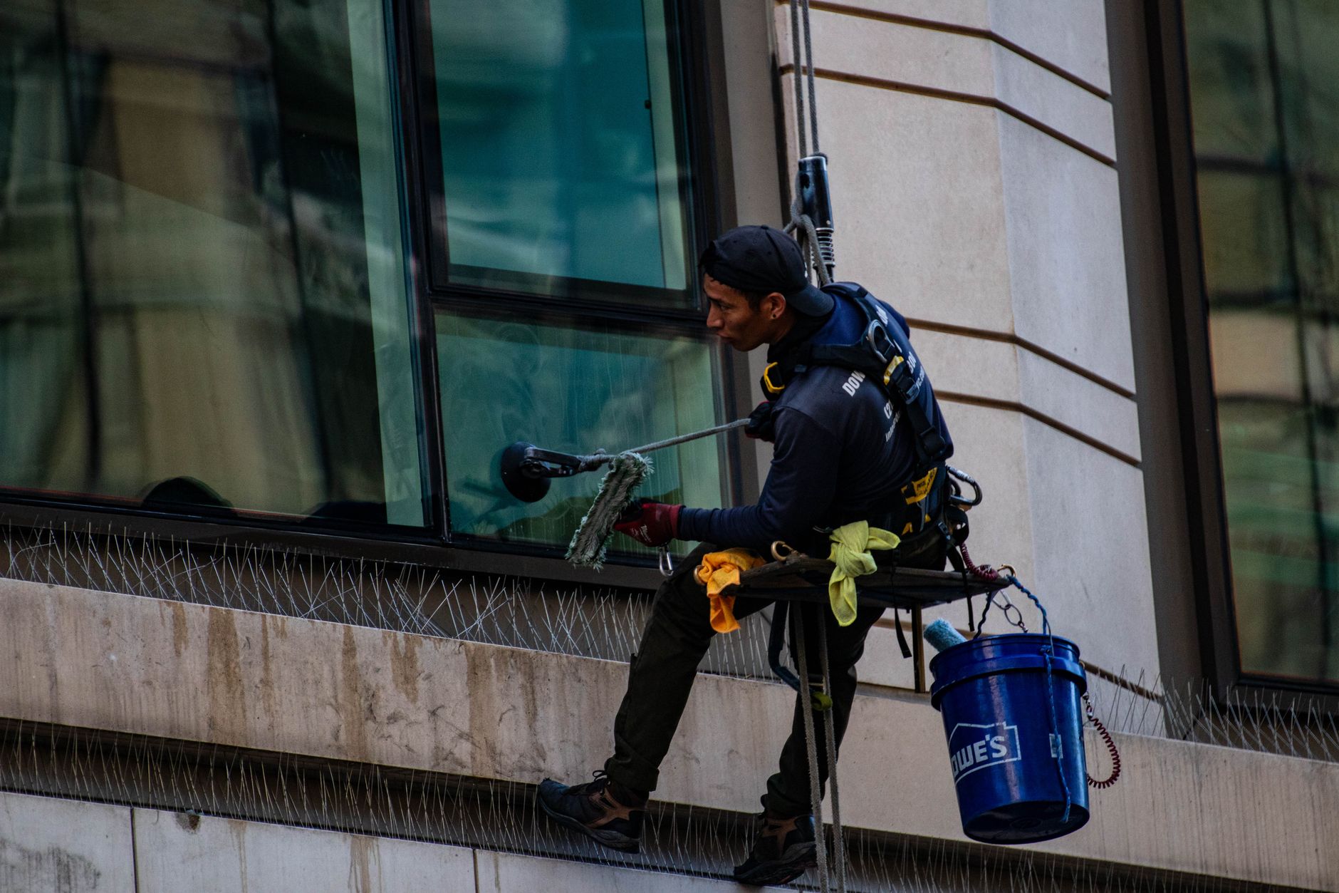 Residential window cleaning