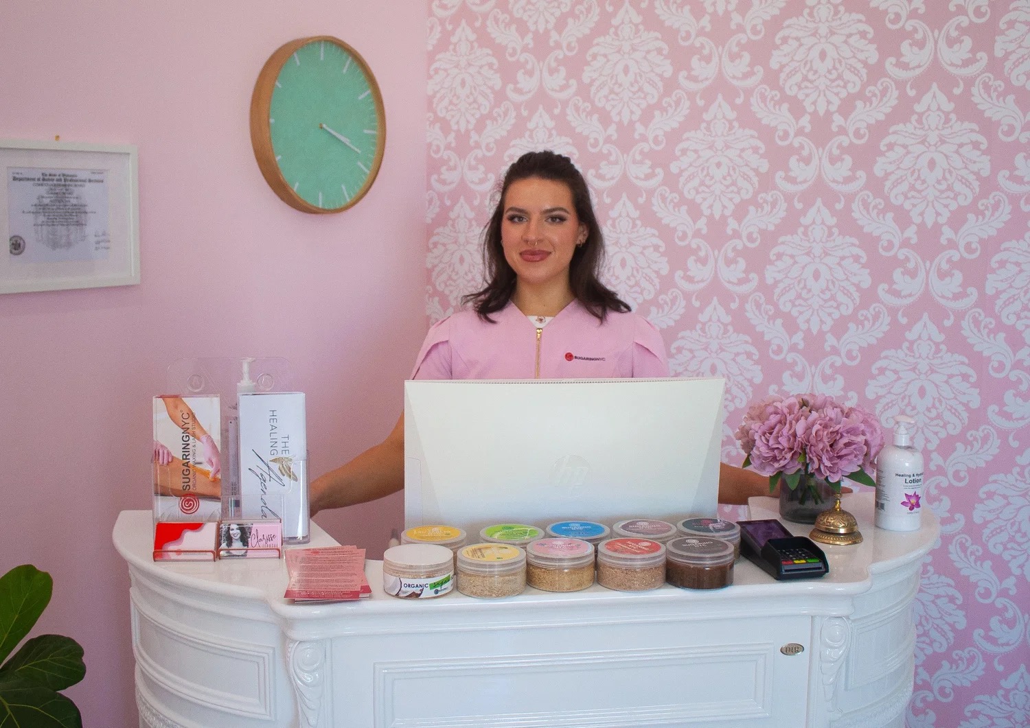 Organic sugaring hair removal at The Healing Agenda