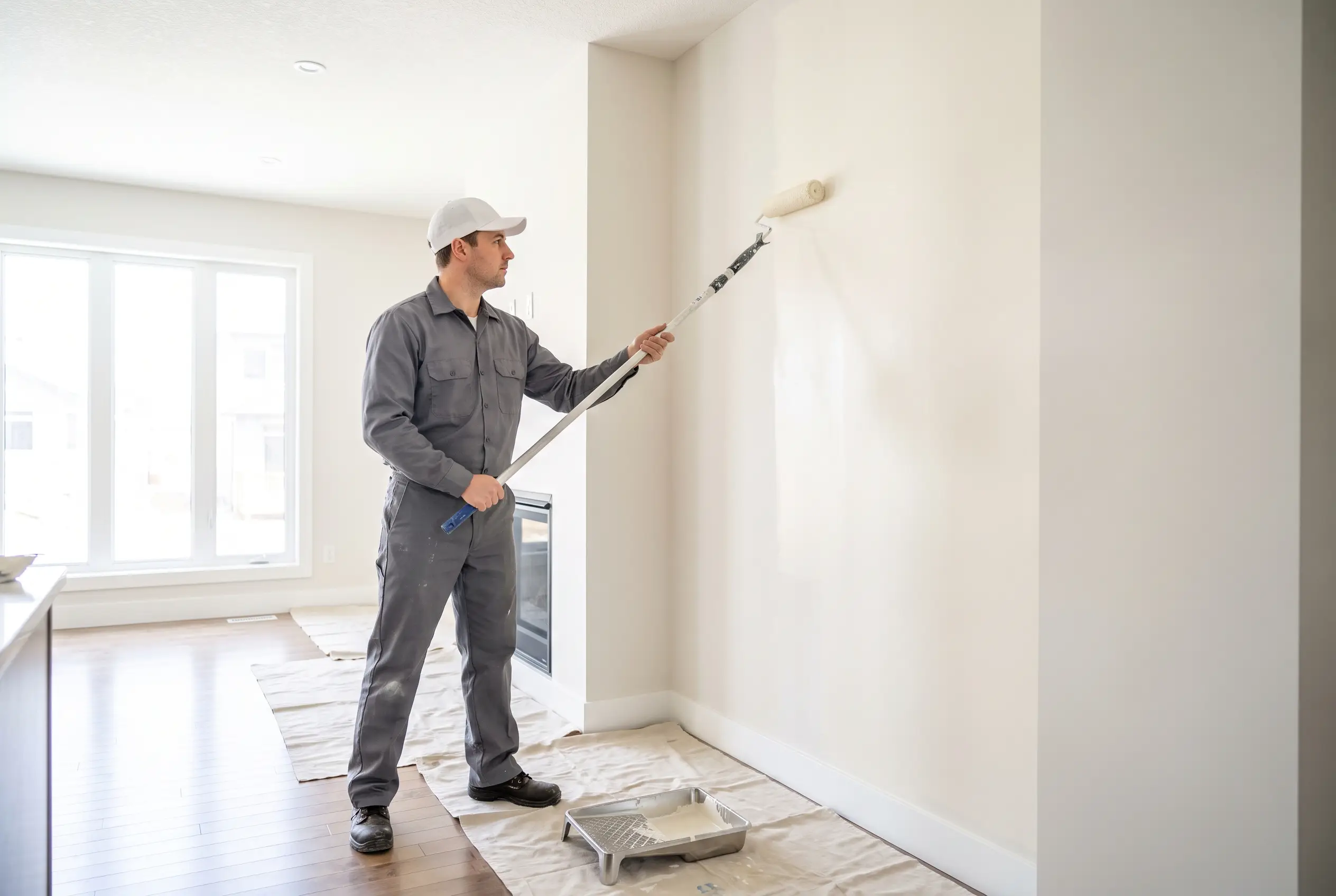 Painting crew on a jobsite