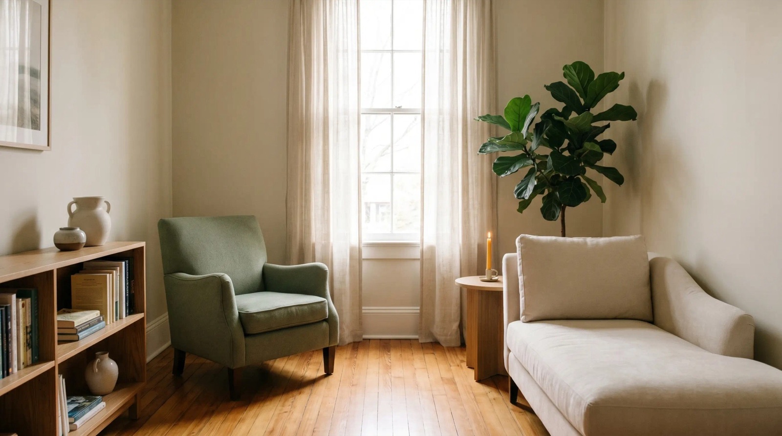 The therapy room main view