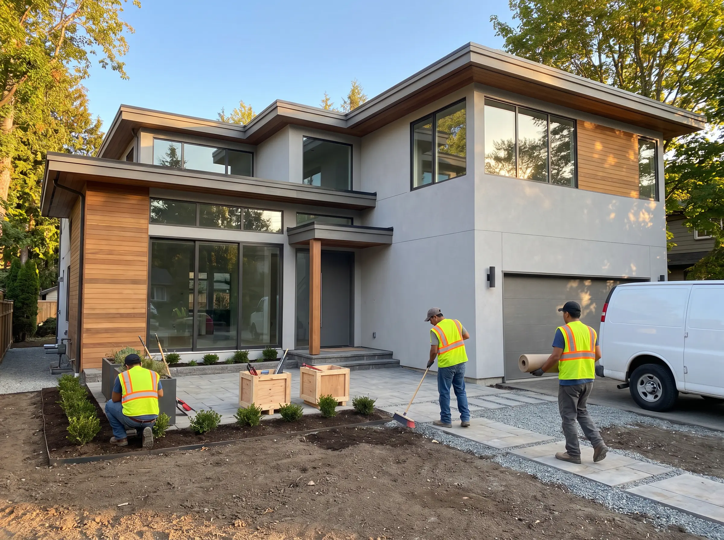 Seasonal cleanup and yard restoration work